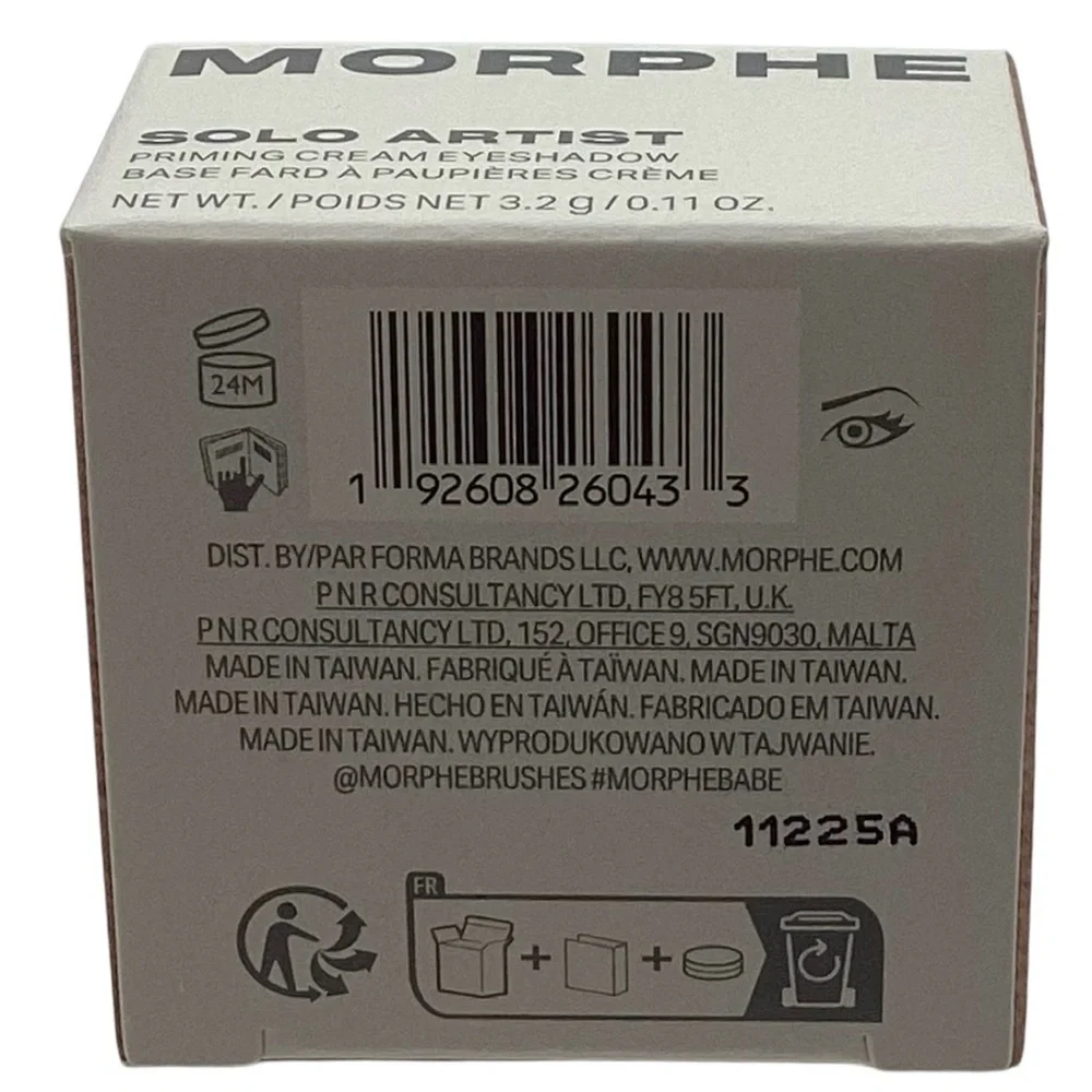 Morphe Solo Artist Priming Cream Eyeshadow, Debut (NWT)